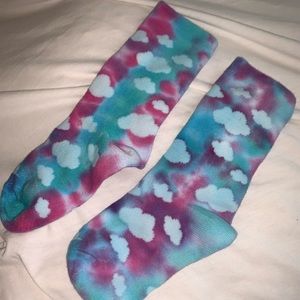 Tie-Dye cloud socks